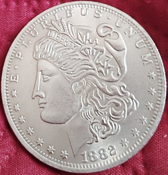 1885 P Morgan Silver Dollar
