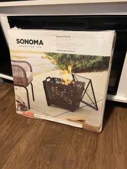 Sonoma  square fire place