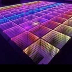 Quick Set Up Magnetic LED 3D Dance Floors  Wholesale 