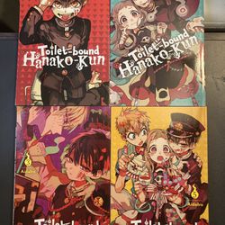 “Toilet Bound Hanako-kun” Manga Volumes 1, 2, 3, and 5 (English)