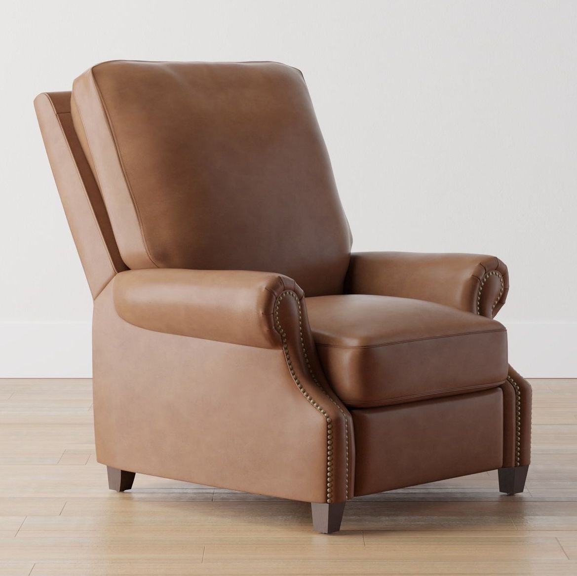 Pottery Barn James Leather Recliner