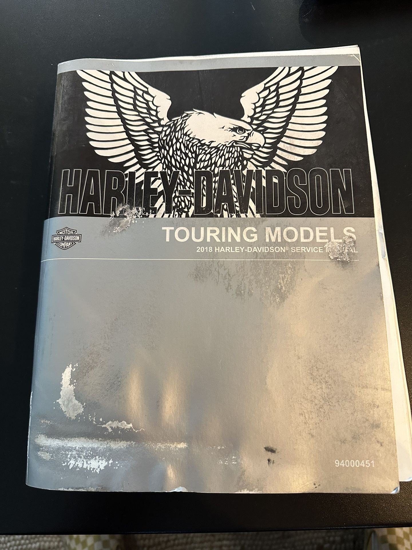 Harley-Davidson Touring Models Service Manual 2018