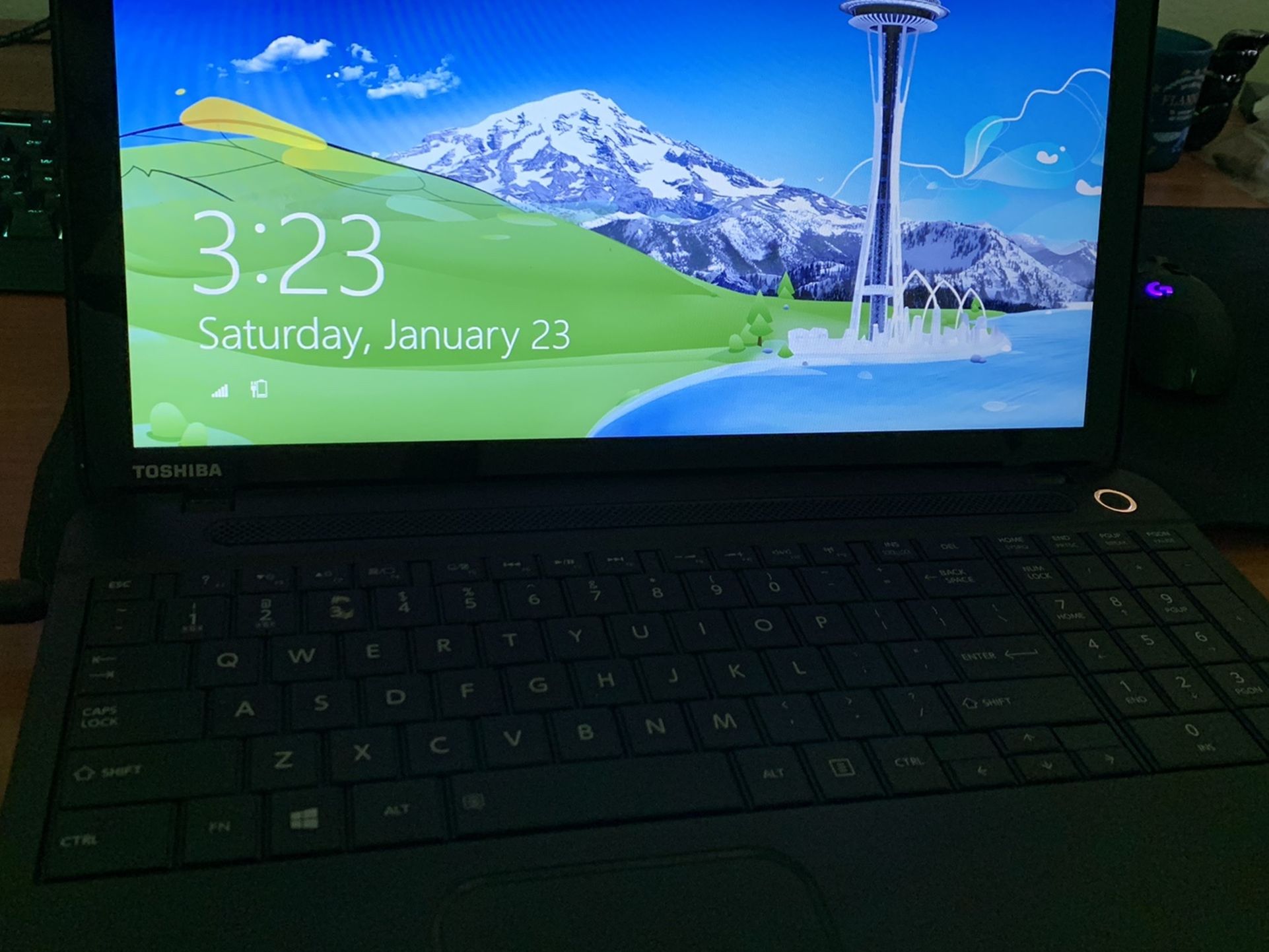 2012 Toshiba Laptop, With Touch Screen