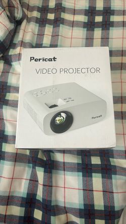 “$100 VALUE” Pericat 5G 1080p Wifi projector with bluetooth
