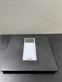 Taylor Digital Scale, Black, 400 lb Capacity