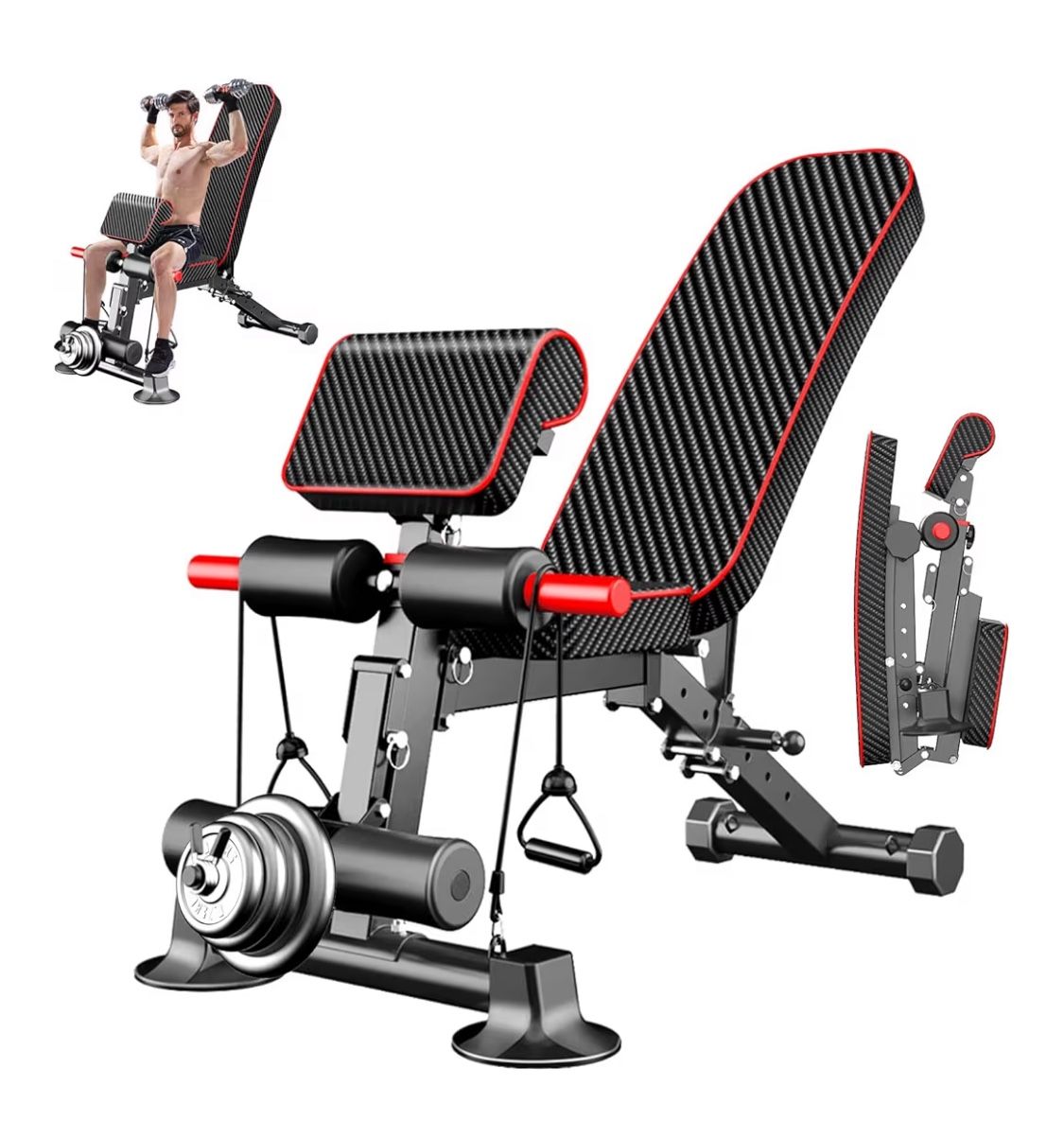 Brand New In Box Adjustment-able Weight Bench  