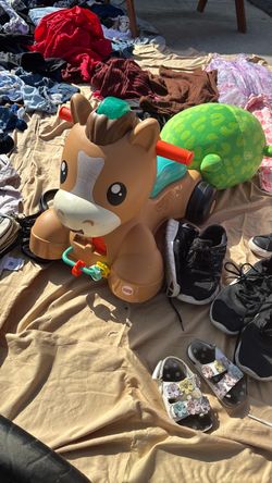 Walker/ride on pony