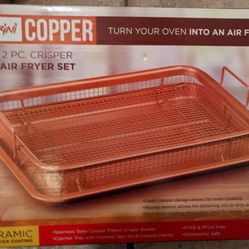 Copper Air Fryer Set 