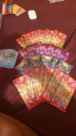 Chinese Pokemon Gem packs (28 packs)