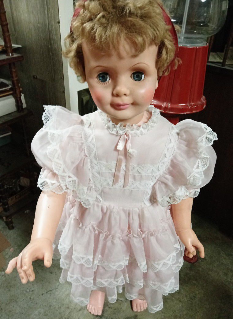 Vintage 35"Playpal Companion Type Doll