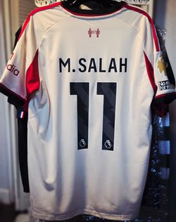Liverpool M. Salah #11 Away Soccer Jersey