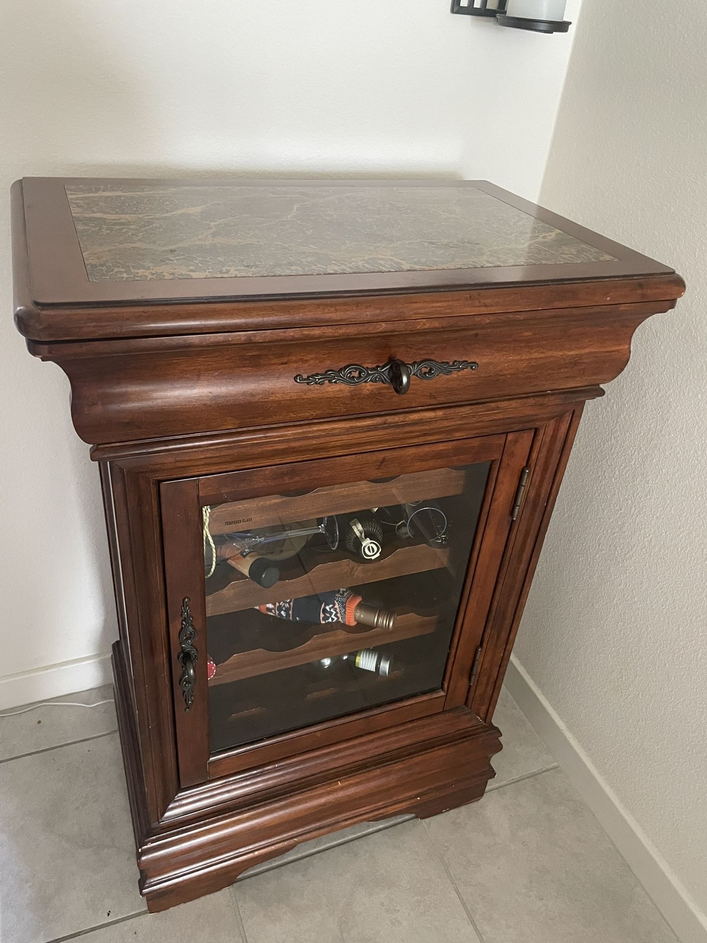 Mahogany Bar Cabinet