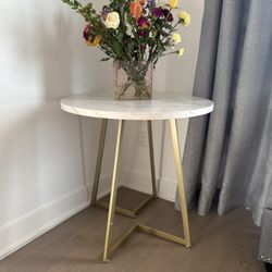 Marble Bistro Table 