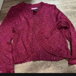 Juniors Sweater Size Lrg Brand New 
