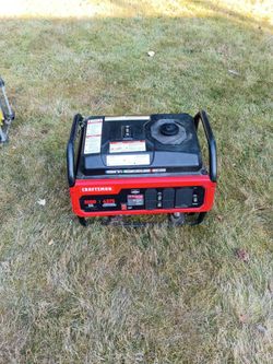 Craftsman 3500W Portable Gas Generator