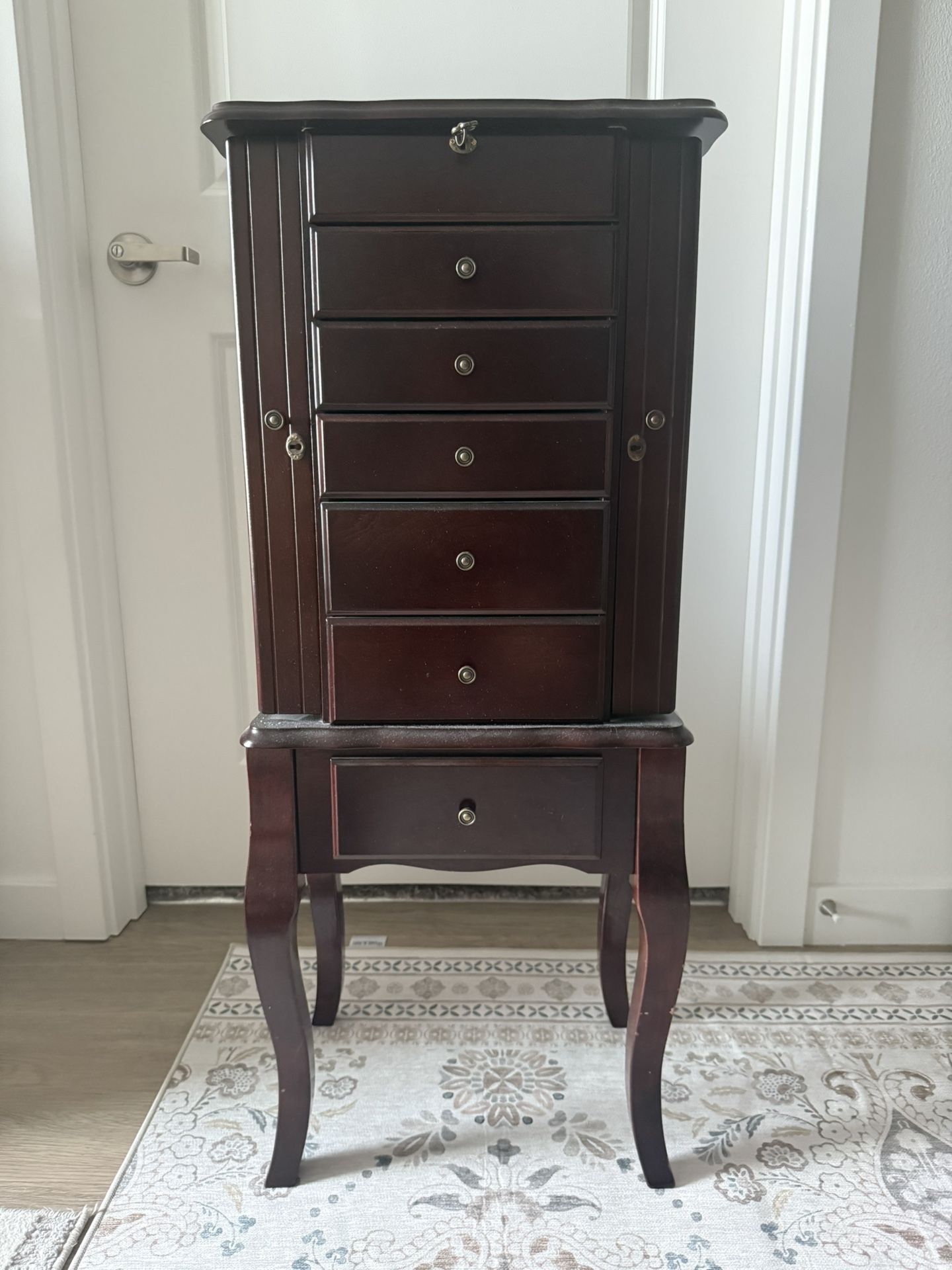 Vintage Jewelry Armoire 