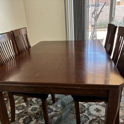 Dining Table With 4 Chairs 