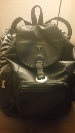 Guess leather backpack
