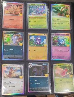 30th bulk pokemon cards