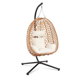 Egg chair with stand