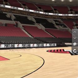 Portland Trail Blazer Courtside Seats
