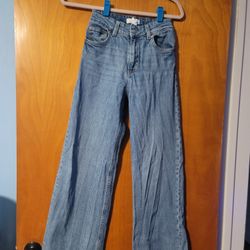H & M WIDE LEG JEANS