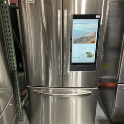 New Samsung 28cu/ft  With touch screen  3 Door stainless steel  Original price $2695 Sale for $1895  📍 Store located in round rock message us for add