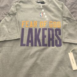 Fear of God Lakers Tee size Medium *FITS LIKE XXL*