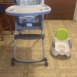 Baby High Chair & Potty