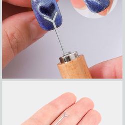 Nail tool cat eye effect