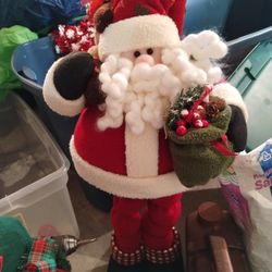 Christmas Statues/Decorations. Can sell Separately Or As A Lot 