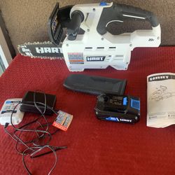 HART 20-Volt 8-inch Pruning Chainsaw, With 2.0Ah Battery and Charger