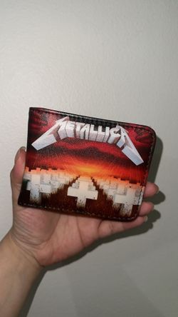 Metallica Wallet with Masters of Puppets Album