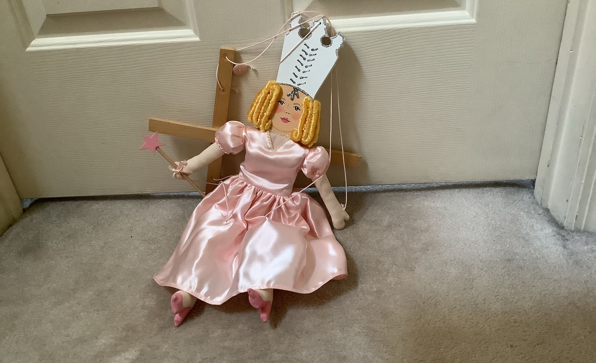 Vintage Glinda Marionette Puppet (Wizard Of Oz, Wicked)
