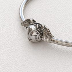 Pandora x Harry Potter Golden Snitch Bangle Bracelet 21cm / 8.3”