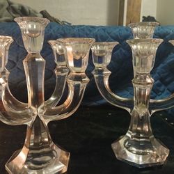 Towle Crystal Candle Holder