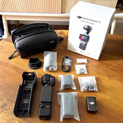 DJI Osmo pocket 3 creator combo & Silicone stand