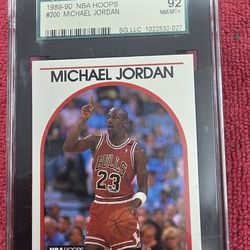 Michael Jordan 89 90 Hoops SGC 92