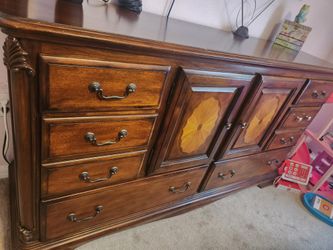 Bedroom Set Solid Wood