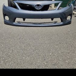 Front And Back Bumper For a 2013 Toyota Corolla S