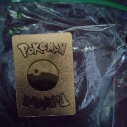 Golden Charizard Card