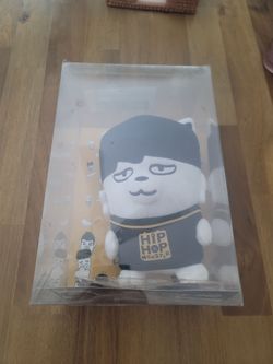 RARE Official BTS Jimin Hip Hop Monster Plush Doll 2014 2015 Vintage Big Hit