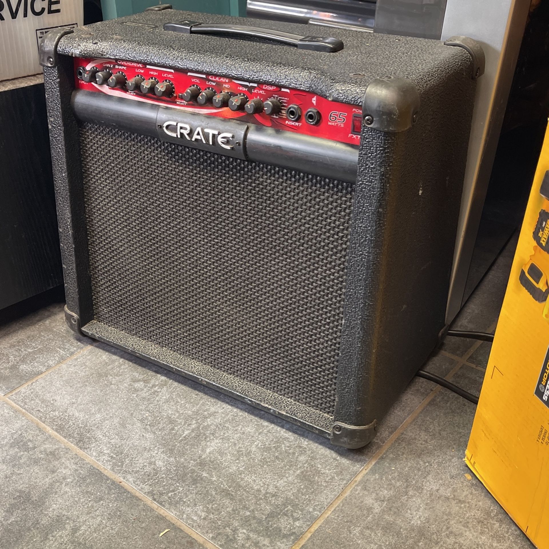 Crate Guitar Amp 65 Watts Fxt65 Tested And Working