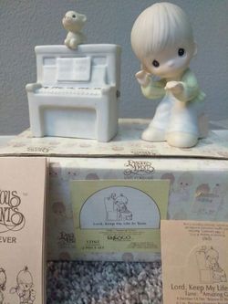 Precious Moments Music Box " Lord, Keep My Life In Tune "