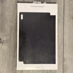 Samsung - Galaxy Tab S8 Ultra Book Cover Keyboard - Black