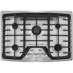 Electrolux EW30GC60PS - 30″ Stainless Gas Cooktop with 5 Sealed Burners