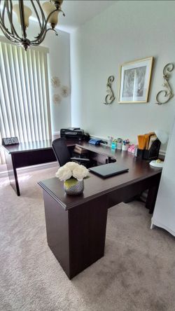 Desk & Bookcase