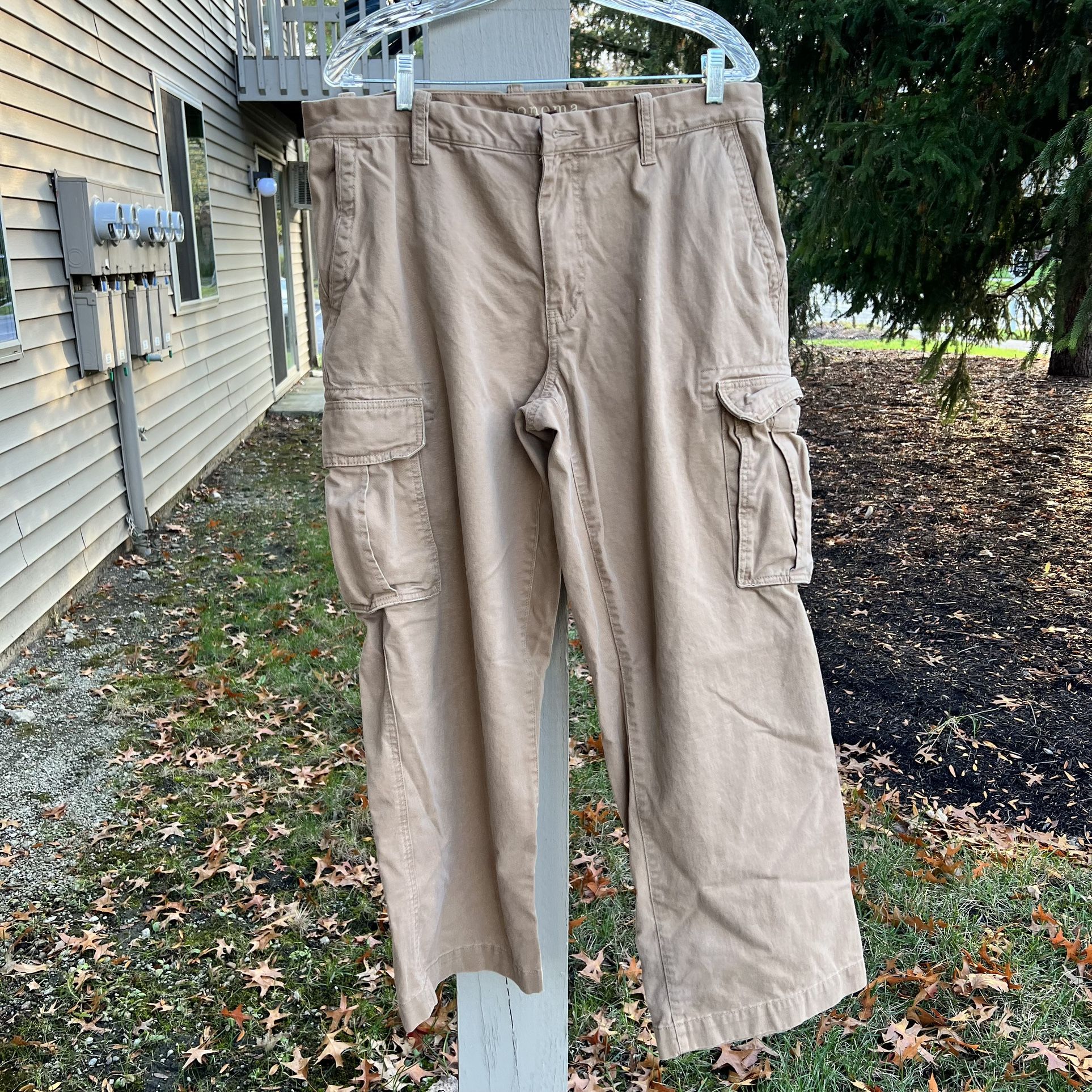 SONOMA Life + Style Cargo Jogger Pants 36 x 29