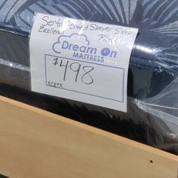 Twin Size Serta Perfect Sleeper Sleep Excellence Plush Mattress