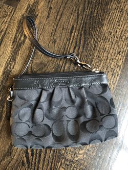 Coach wristlet